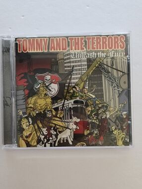 TOMMY AND THE TERRORS Unleash the Fury CD 2005 TKO Records Round152 Punk Oi